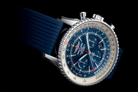 breitling navitimer gmt aurora blue|Introducing The Limited Edition Breitling Navitimer GMT Aurora Blue.